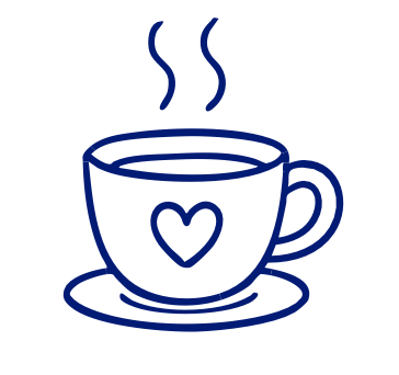 Pause thé/café et conversation avec votre professeur